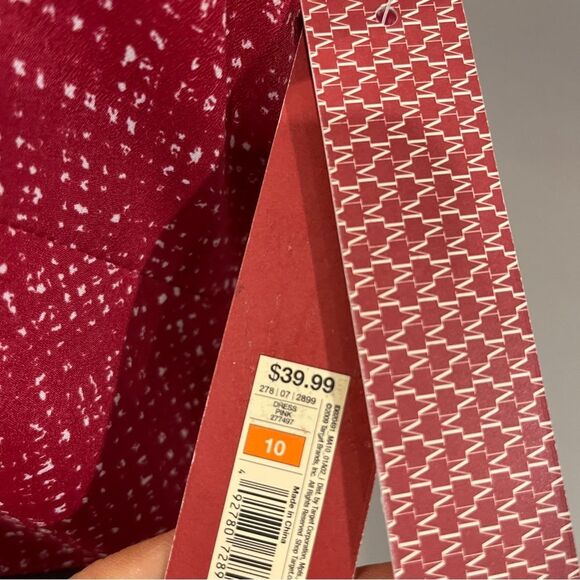 Merona Sleeveless mini Dress with V-Neck size 10 - Picture 6 of 12